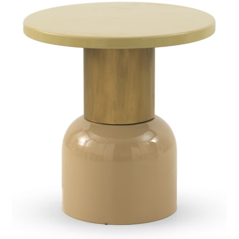 Table d'appoint en métal
