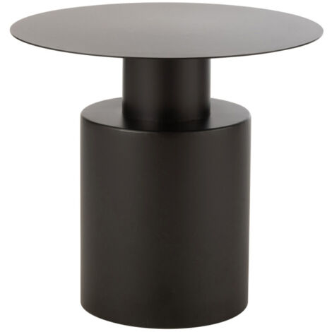 Table d'Appoint en Métal "Gregorio" 55cm Noir