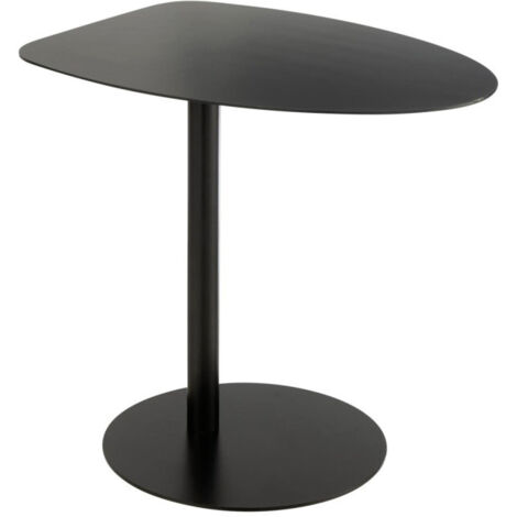 Table d'Appoint en Métal "Ice" 55cm Noir