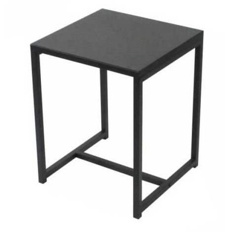 Table D'appoint En Métal Madison Noire Five
