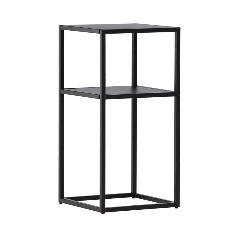 Table d'Appoint en Métal 'Punta Arenas' 60cm Noir