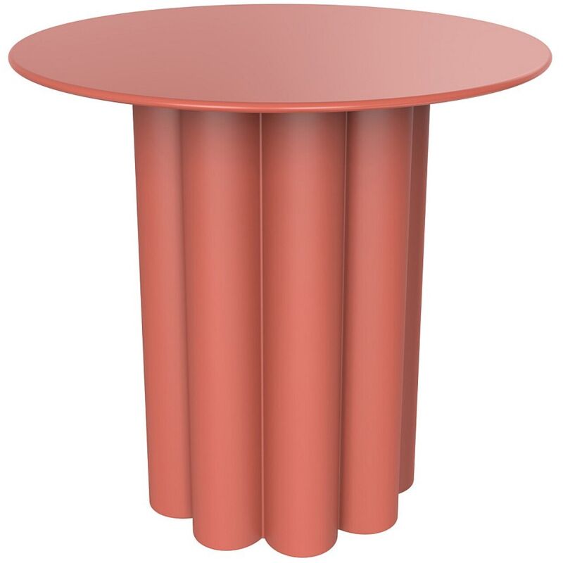 Table d'appoint en métal - Terracotta - GAVOPI Table d'appoint en métal - Terracotta - GAVOPI