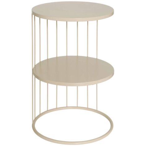 Table d'appoint Kobu taupe - Atmosphera créateur d'intérieur