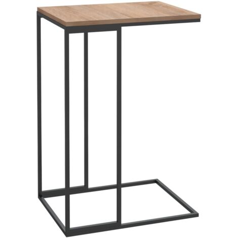 Table d'appoint Noir 40x30x59