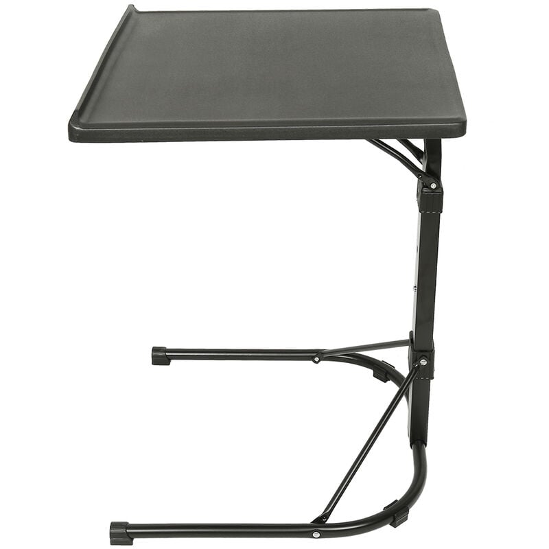 Table d'appoint pliante 3 niveaux pliable 434369cm-noir