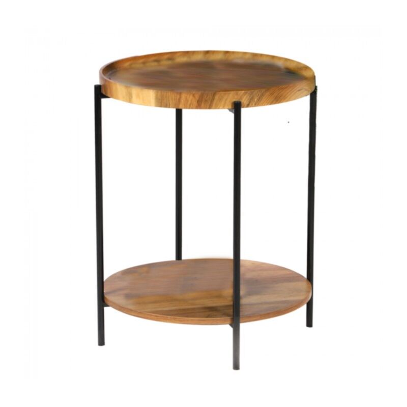 Table D'appoint 2 Niveaux Ronde Joya Atmosphera