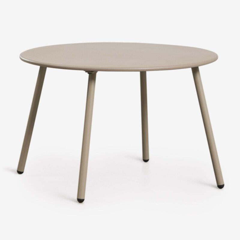 Table d'appoint ronde Ø50 cm en acier Kuorin pour jardin SKLUM Moka Brown Table d'appoint ronde Ø50 cm en acier Kuorin pour jardin SKLUM Moka Brown