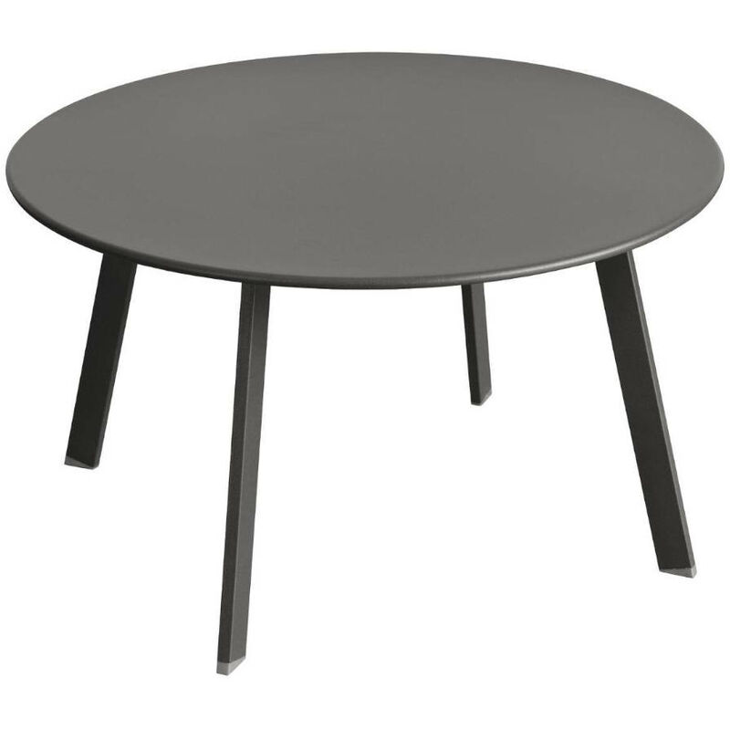 Table d'appoint ronde Saona Graphite - 70 cm