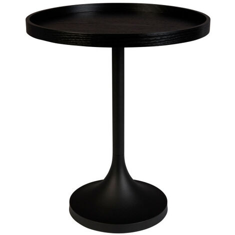 Table d'appoint ronde - Jason - Couleur - Noir - Zuiver