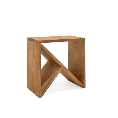 Table d'appoint Stoke vieillie