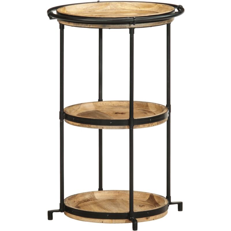 Vidaxl - Table d'appoint Ø55x83 cm bois de manguier massif