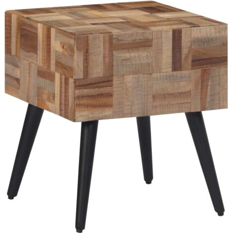 Table d'appoint-Table basse-Table Salon 40x40x45 cm teck de récupération massif 209870