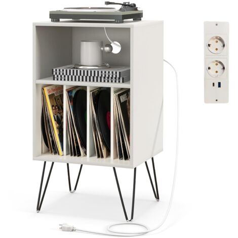 table d’appoint,bout de canapé,meuble platine vinyle,support de platine vinyle, support de tourne-disque, meuble de rangement,support de platine pou