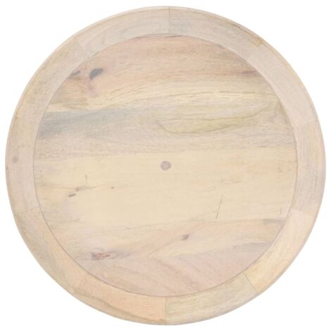 Table d'appoint,Table basse,Table de Salon Ø50x55 cm Bois de manguier massif CFW20237