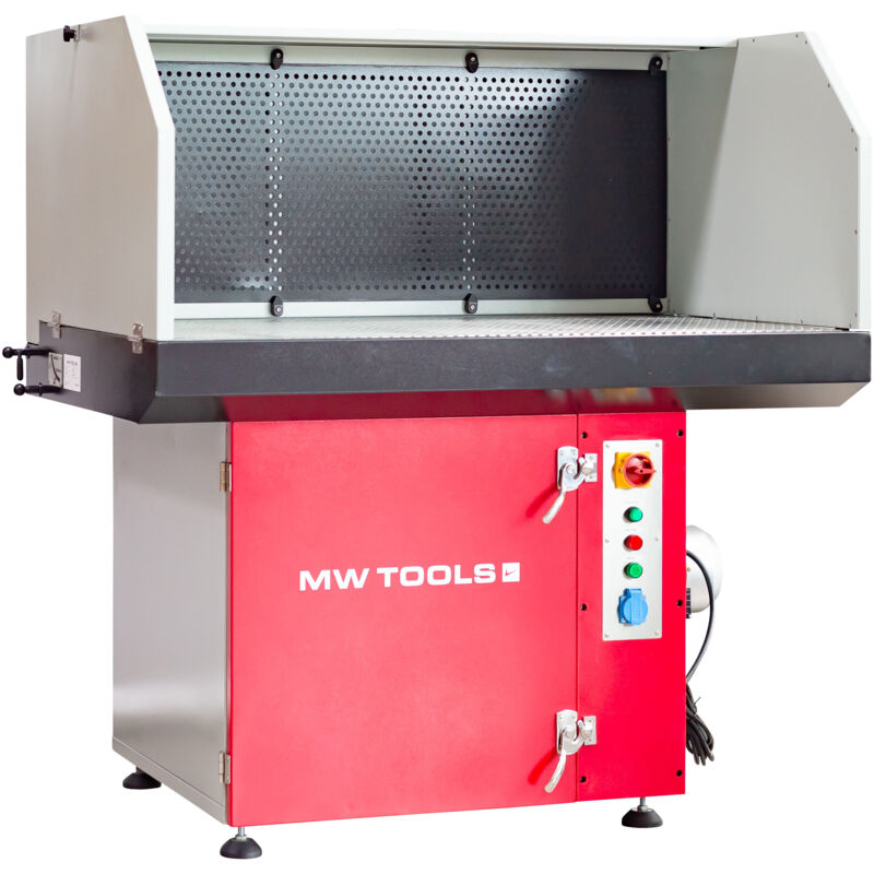 Table d'aspiration pour fumées, poussières et vapeurs 1350x800mm 230V MW Tools LTA2050