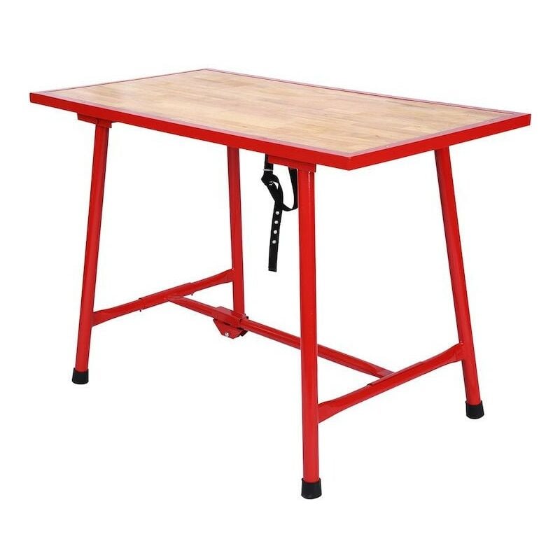 Le Poisson Qui Jardine - Table d'atelier pliable de dimensions 120 x 62 cm : une solution pratique pour vos travaux de bricolage