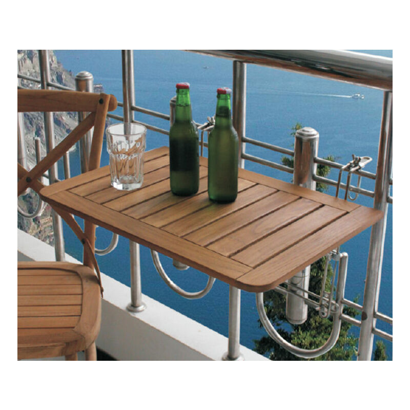 Spetebo - Table de balcon en teck