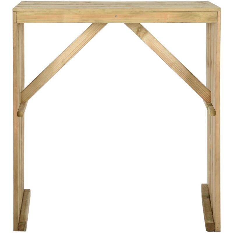 Vidaxl - Table de bar 100x60x110 cm Bois de pin imprégné