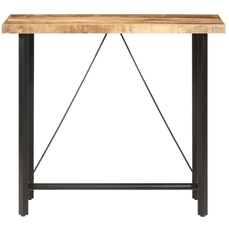 Vidaxl - Table de bar 120x58x107 cm Bois de manguier brut