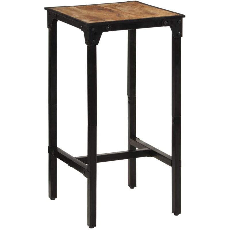 Vidaxl - Table de bar 60x55x107 cm bois de manguier massif brut