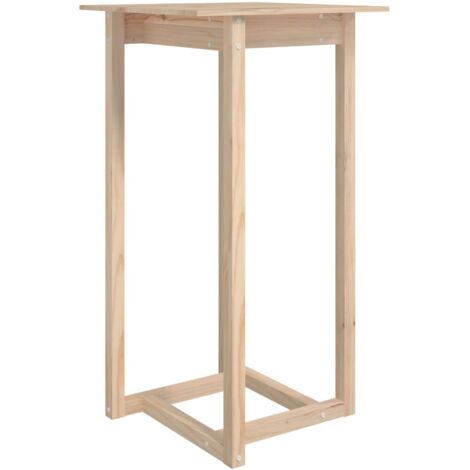 Table de bar 60x60x110 cm Bois massif de pin