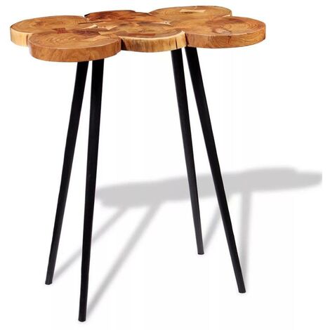 Table de bar Bois d'acacia massif 90 x 60 x 110 cm VDFF10196FR