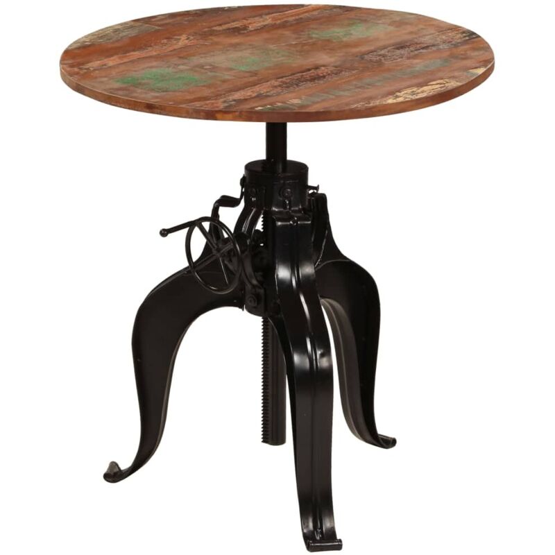 Table de bar Bois de récupération massif 75x(76-110) cm Vidaxl