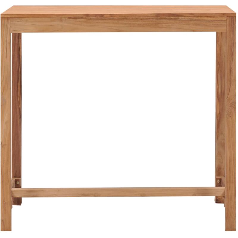 Vidaxl - Table de bar de jardin 110x60x105 cm bois de teck solide