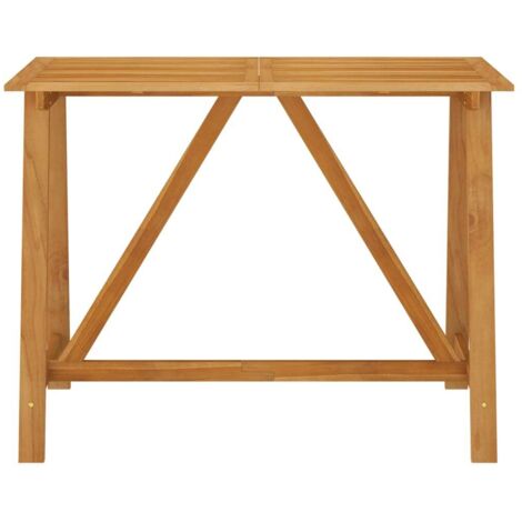 Table de bar de jardin 140x70x104 Bois d'acacia massif