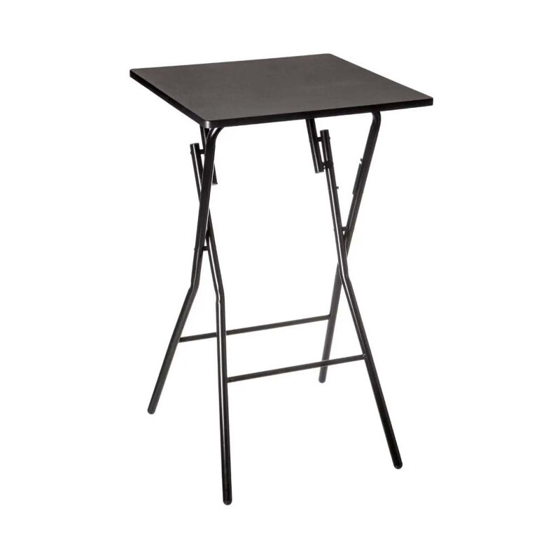 Five Simply Smart - Table de Bar en Métal 'Pliante' 102cm Noir