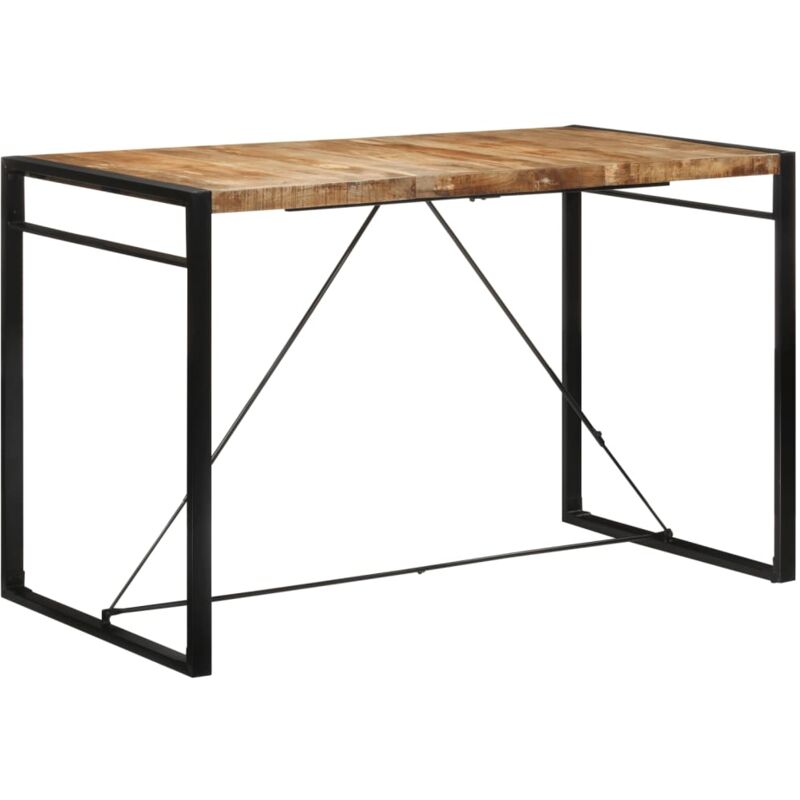 Vidaxl - Table de bar 175x90x110 cm bois de manguier massif brut