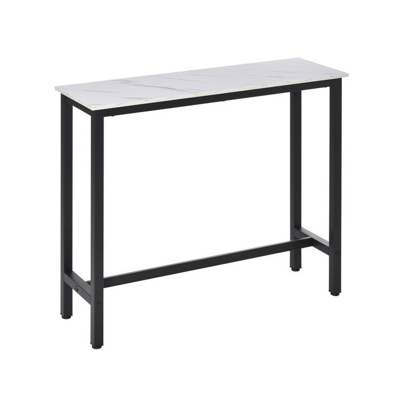 Table de bar marbre CESAR noire