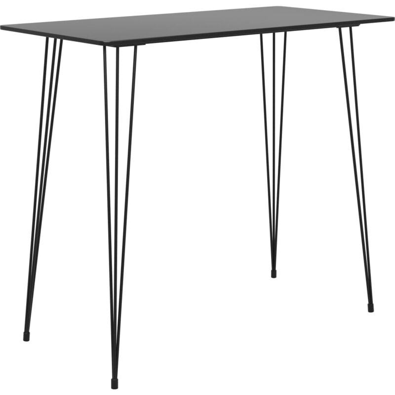 Vidaxl - Table de bar Noir 120x60x105 cm