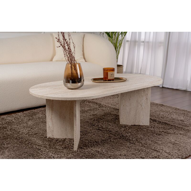 Asir Group Llc - Table Basse - Travertin