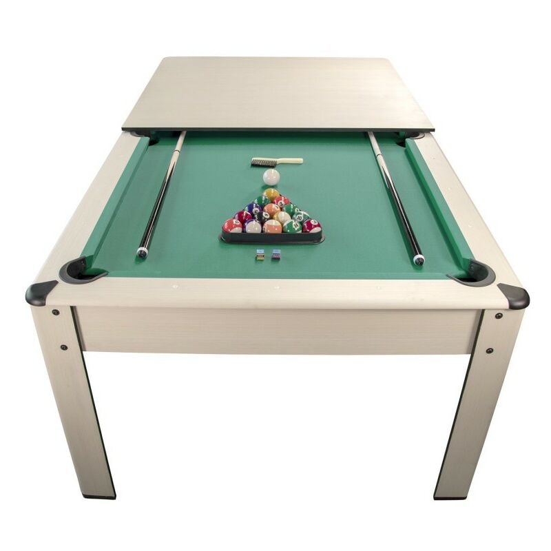 

Billar HARMONY convertible en mesa - con accesorios - 206,5 x 116,5 x 80 cm Couleur Haya - Beige