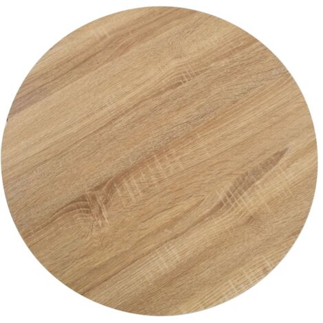 Table de bistro Table haute - Table d'appoint Marron clair 50 cm MDF BV361555 - BonneVie