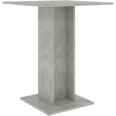 Table de bistrot KISTA 60cm-Gris béton