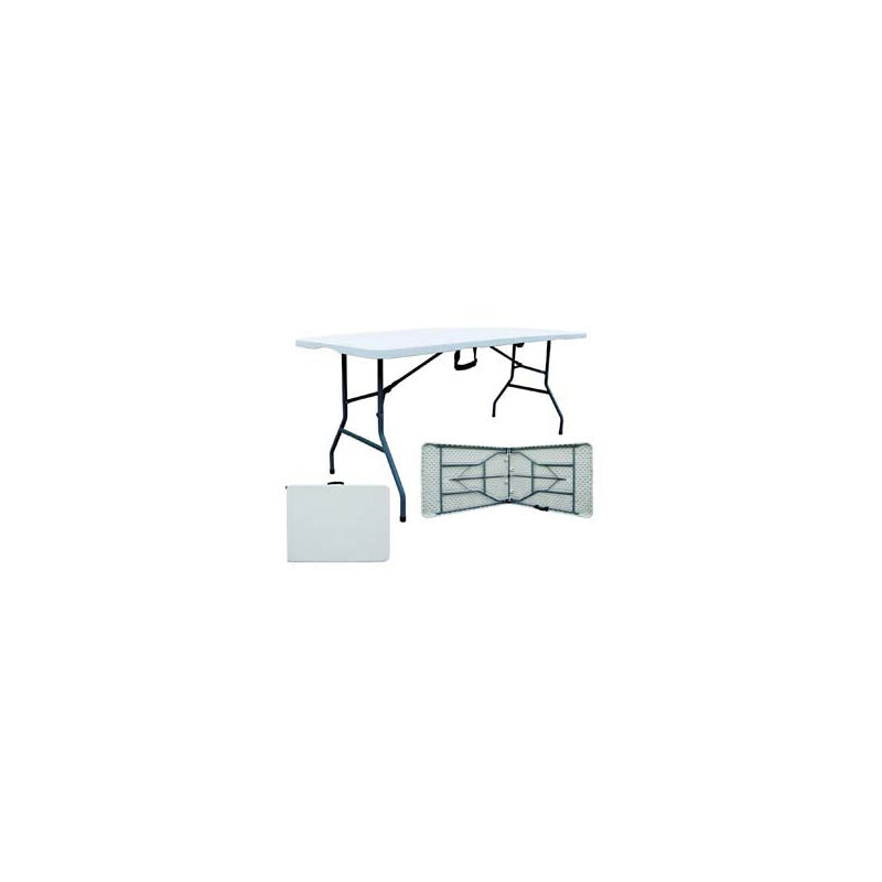 Table de brasserie pliante en pehd Cm.180X70X74H. - pliable 92x70x7 cm