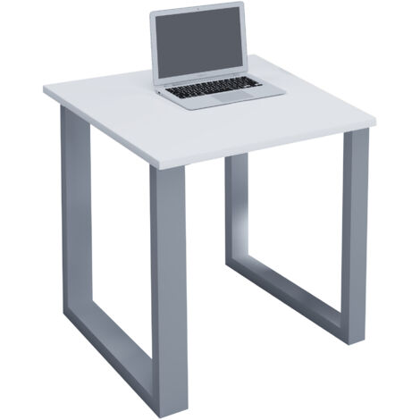 Table de bureau en bois Lona U Alu 76x80x80 - VCM