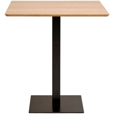 Table de café FANO 70cm – Bois clair ou noir – Design minimaliste-Beige