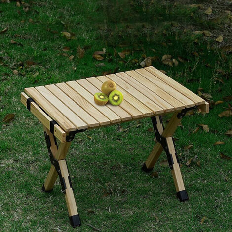 Povanjer pique-nique pliante - Table pliante en bois pour griller | Table  pliante pour griller Tables à outils pliantes pour cuisiner pique-nique