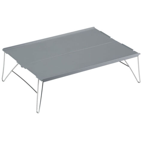 Table de Camping Pliable en Aluminium Léger pour Pique-nique BBQ Extérieur Portable