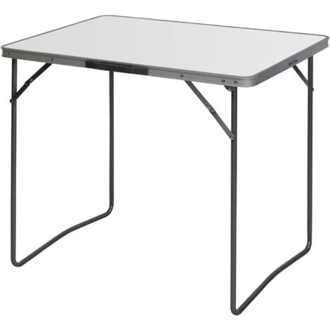 Table de camping pliable en une valise portable - 70x50x60 cm