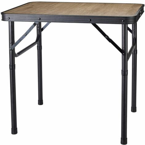 Table de camping pliante à hauteur réglable