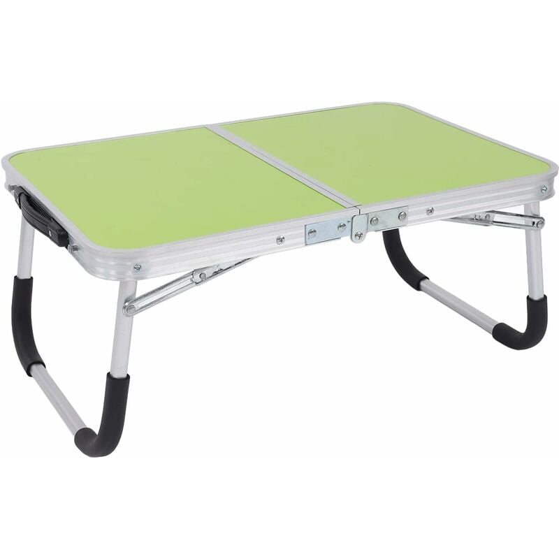 Ersandy - Table de camping pliante table de camping courte pliante petite table de camping portable en alliage d'aluminium table de camping épaissie