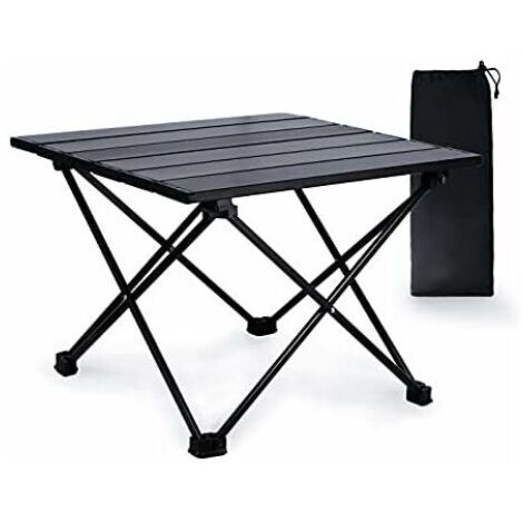 Table de camping portable, table de camping légère en aluminium pour une utilisation en extérieur, petite