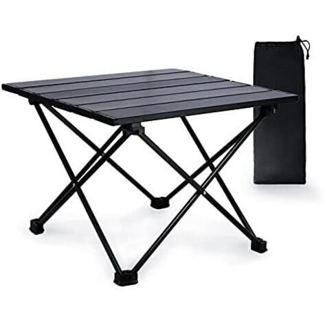 Table de Camping Portable,Table de Camping en Aluminium lumière extérieure Petites Tables de Camping Pliantes,préfet de Table pour Camping Pique-Nique Cuisine Jardin Voyage randonnée,A GROOFOO