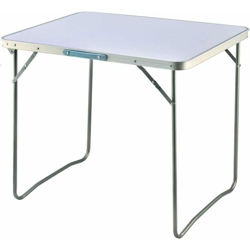 Table de camping, stand 80cm longue table pliante table de pique - nique portable en aluminium