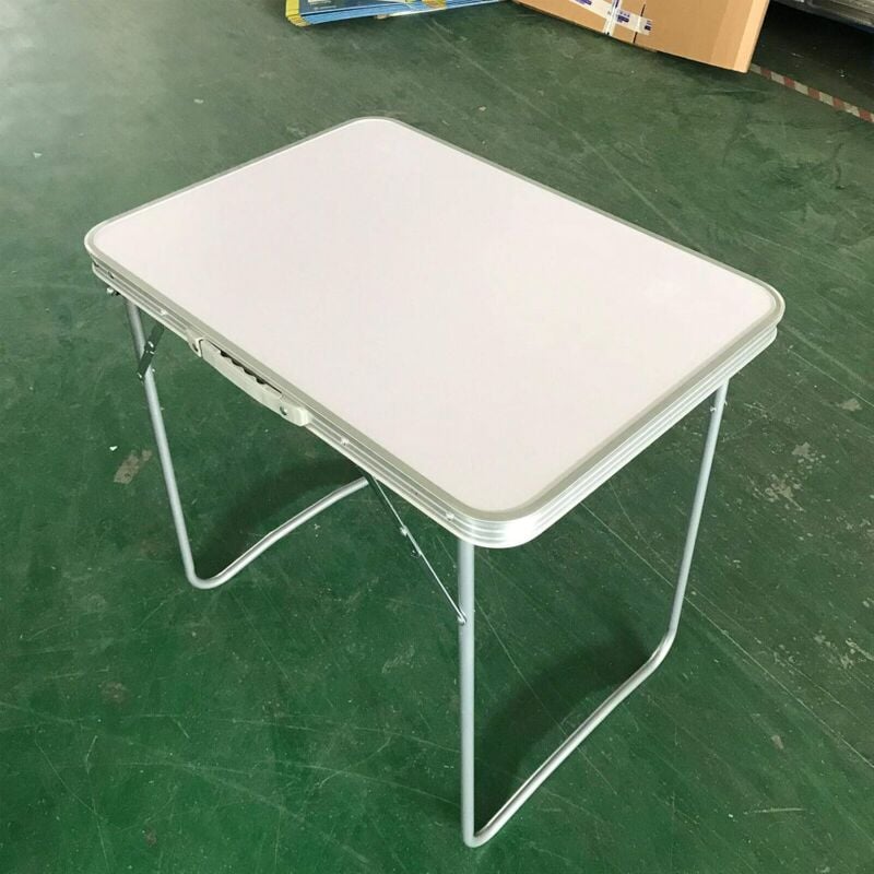 Table de camping, stand 80cm/2.6FT table pliante table de pique - nique portable en aluminium