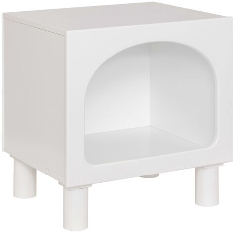 Table de chevet 1 niche en bois TARA